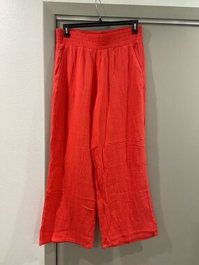 DKNY Coral Wide Leg Pull-On Pants